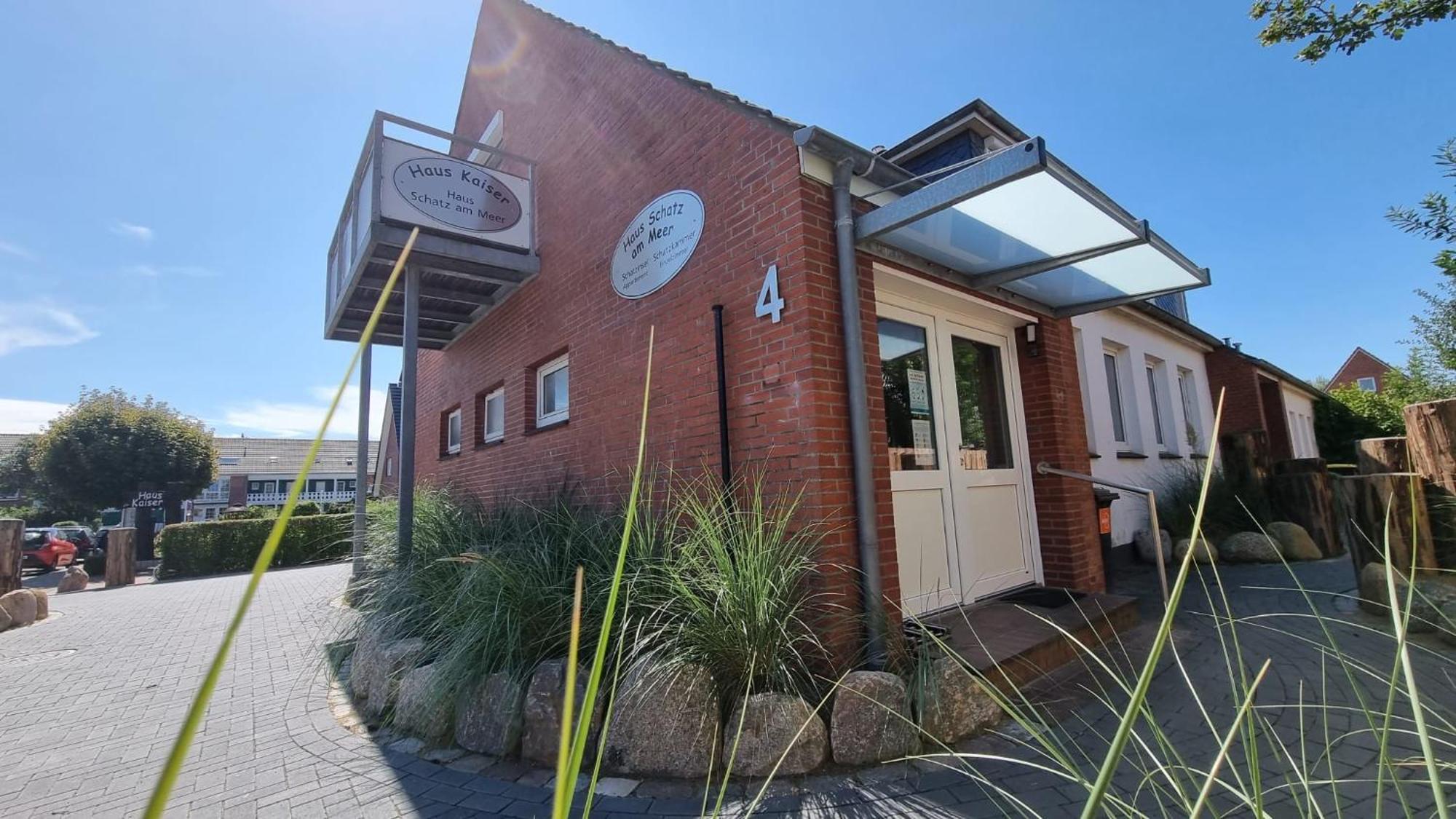 Haus Schatz Am Meer Appartement 12 Fuer 1 Person Schatzkammer Büsum Eksteriør billede